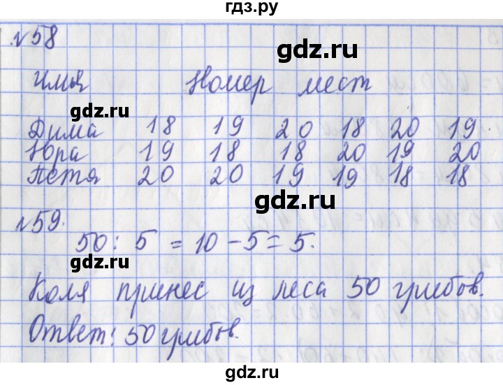 ГДЗ по математике 3 класс Рудницкая рабочая тетрадь  тетрадь №2. страница - 17, Решебник 2017 №1