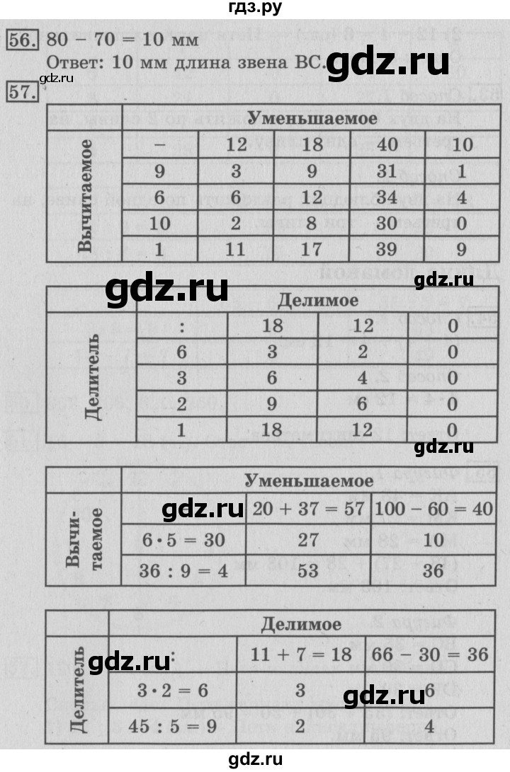 ГДЗ по математике 3 класс Рудницкая рабочая тетрадь  тетрадь №1. страница - 18, Решебник 2017 №3