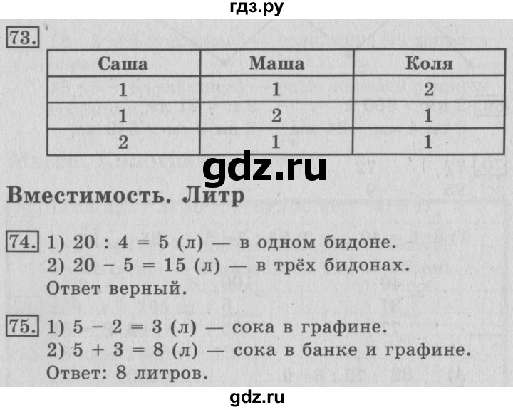 ГДЗ по математике 3 класс Рудницкая рабочая тетрадь  тетрадь №1. страница - 23, Решебник 2017 №3