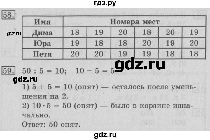 ГДЗ по математике 3 класс Рудницкая рабочая тетрадь  тетрадь №2. страница - 17, Решебник 2017 №3