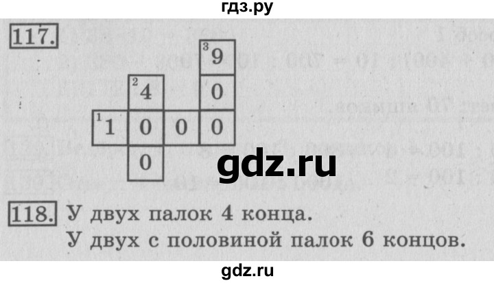 ГДЗ по математике 3 класс Рудницкая рабочая тетрадь  тетрадь №2. страница - 36, Решебник 2017 №3