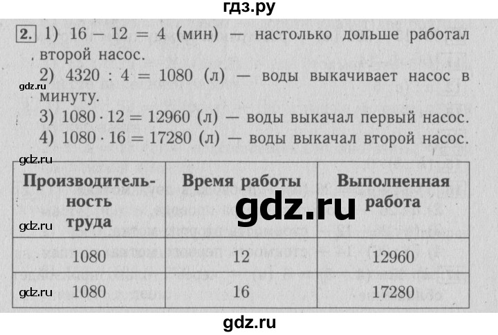 ГДЗ по математике 4 класс Козлова дидактические материалы (Демидова)  текстовые задачи / уроки 104-110 - 2, Решебник №3