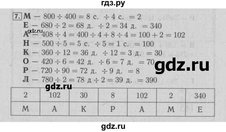ГДЗ по математике 4 класс Козлова дидактические материалы (Демидова)  занимательные и нестандартные задачи / уроки 1-6 - 7, Решебник №3
