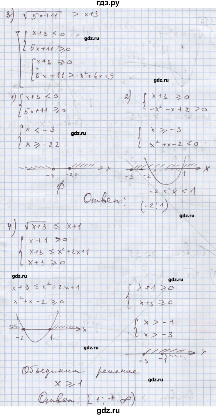 ГДЗ по алгебре 9 класс Ткачева дидактические материалы  § 16 - 12, Решебник