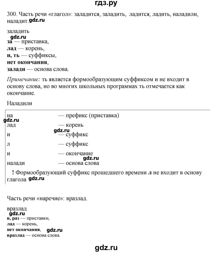 ГДЗ по русскому языку 10‐11 класс Бабайцева  Углубленный уровень упражнение - 300, Решебник