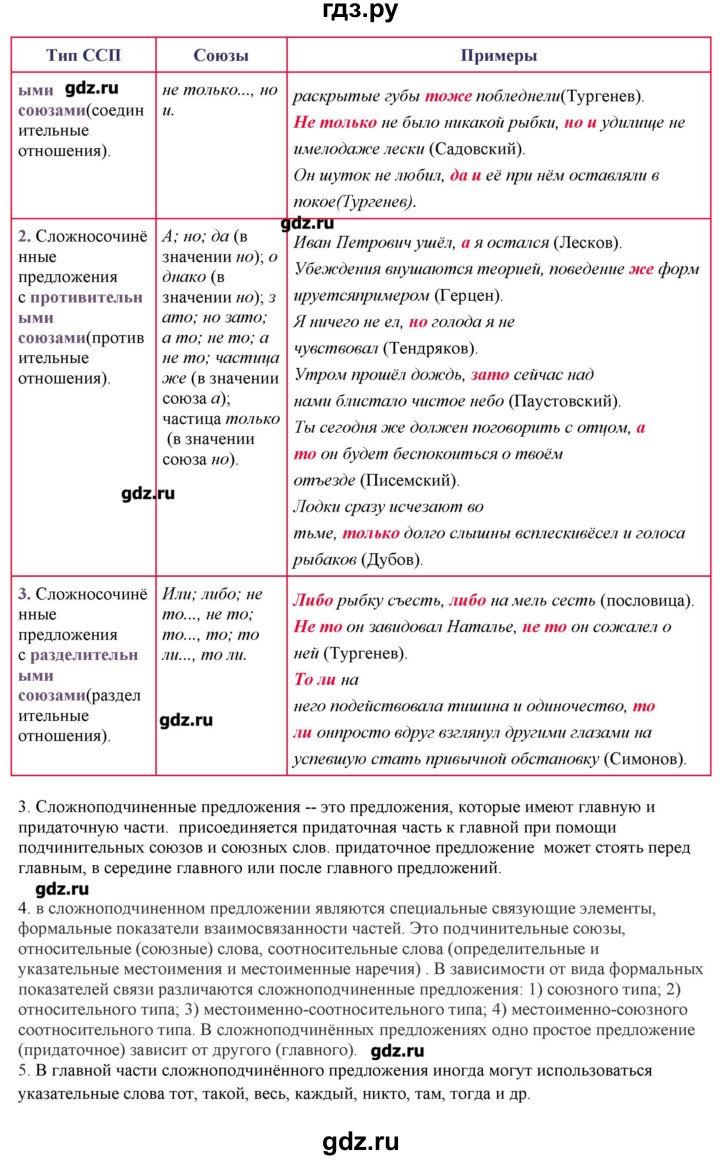 ГДЗ по русскому языку 10‐11 класс Бабайцева  Углубленный уровень упражнение - 487, Решебник