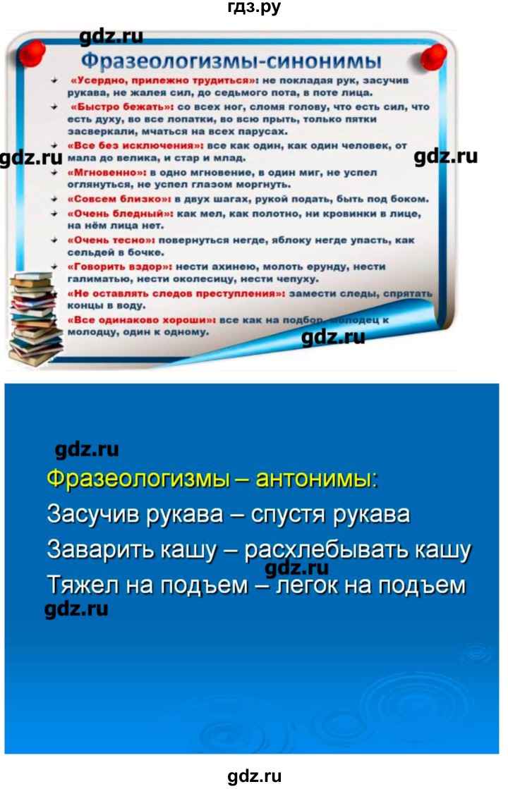 ГДЗ по русскому языку 10‐11 класс Бабайцева  Углубленный уровень пвторение лексикологии - 17, Решебник