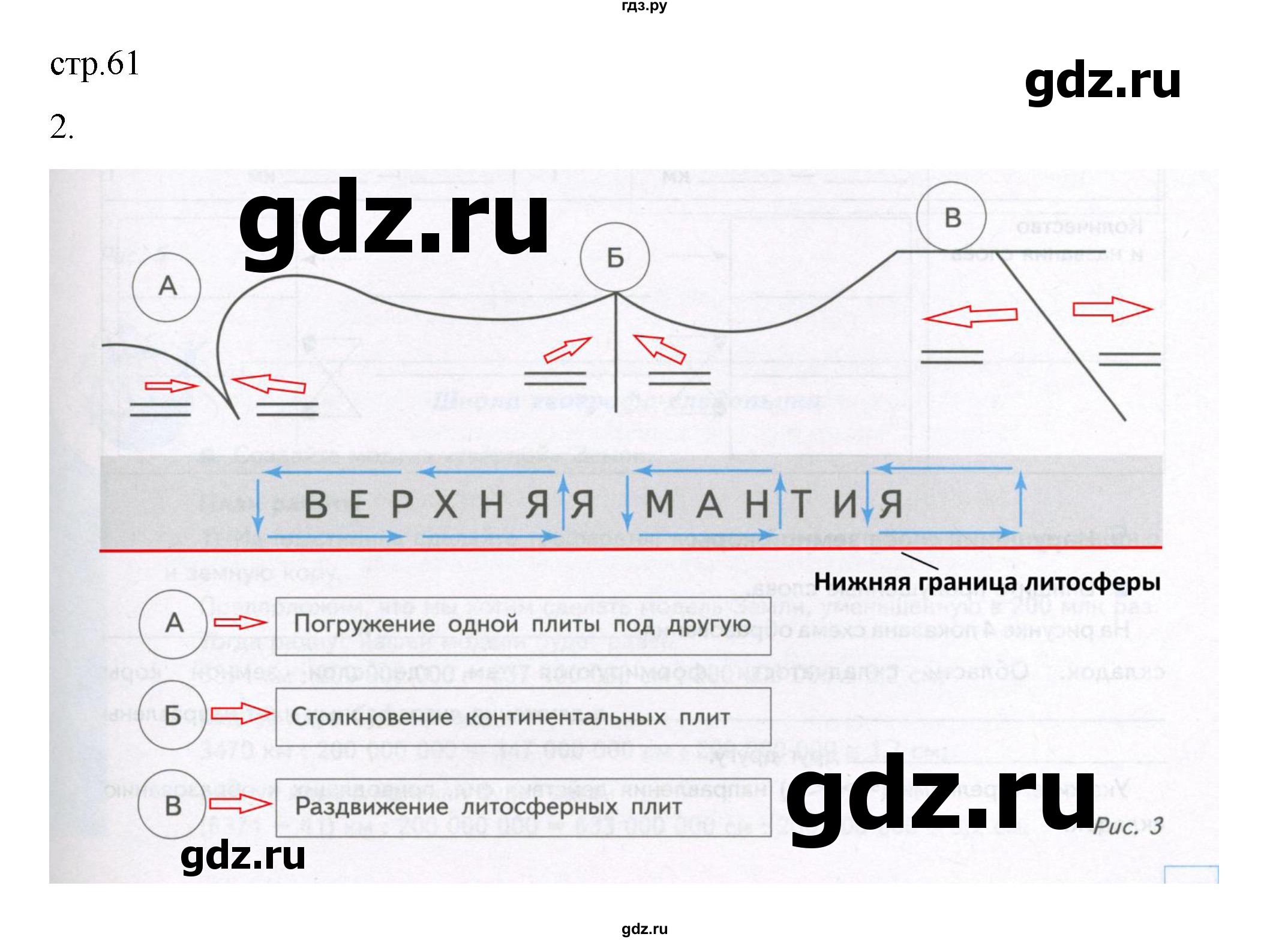 ГДЗ по географии 5 класс Летягин Дневник географа-следопыта  страница - 61, Решебник 2023