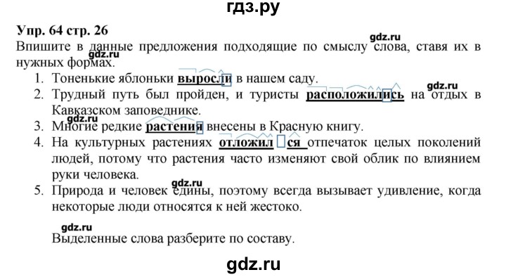 Упр 64 русский язык 8 класс ладыженская. Русский язык 5 класс упражнение 64. Упражнение 64 по русскому языку 5 класс.