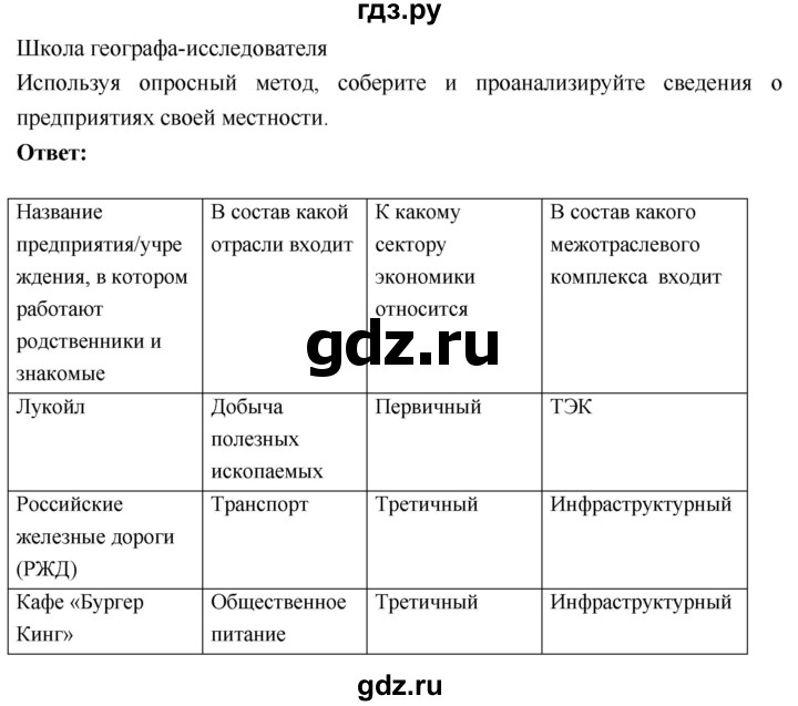 ГДЗ по географии 9 класс Таможняя рабочая тетрадь  тетрадь №1. страница - 4, Решебник 2017