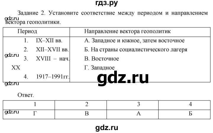 ГДЗ по географии 8 класс Пятунин рабочая тетрадь  тетрадь №1. страница - 10, Решебник 2017