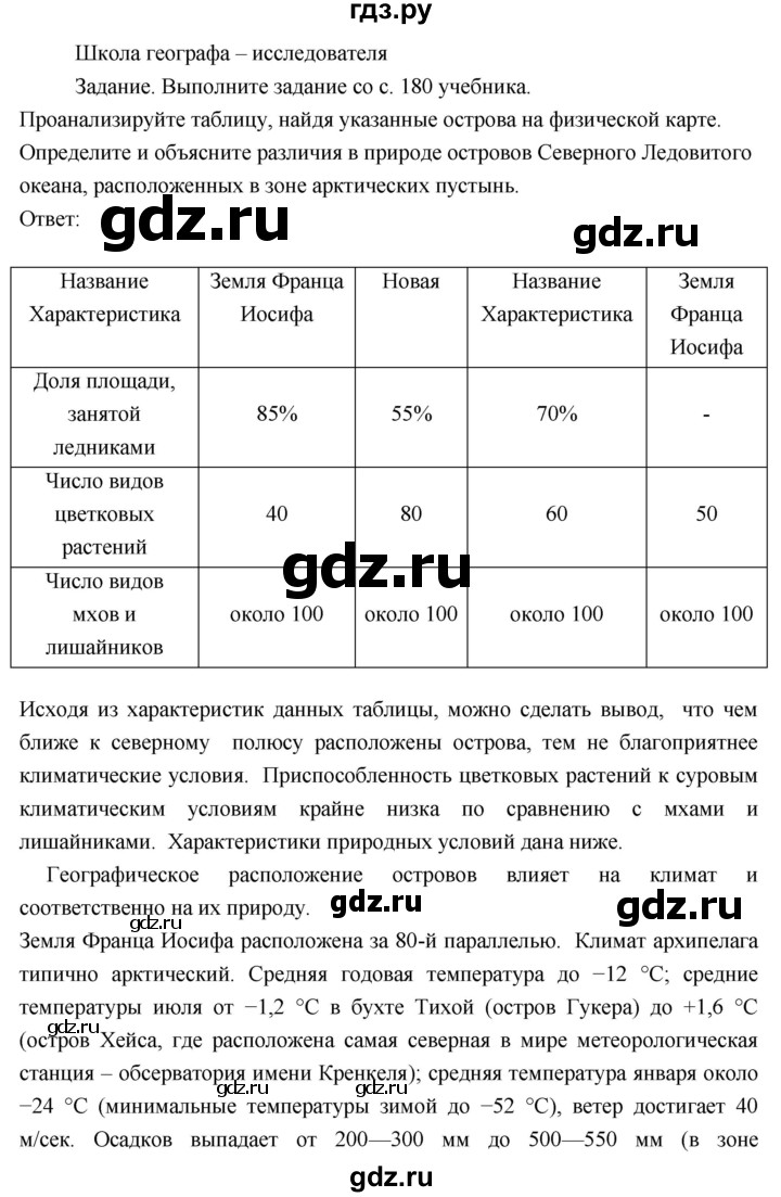 ГДЗ по географии 8 класс Пятунин рабочая тетрадь  тетрадь №2. страница - 11, Решебник 2017