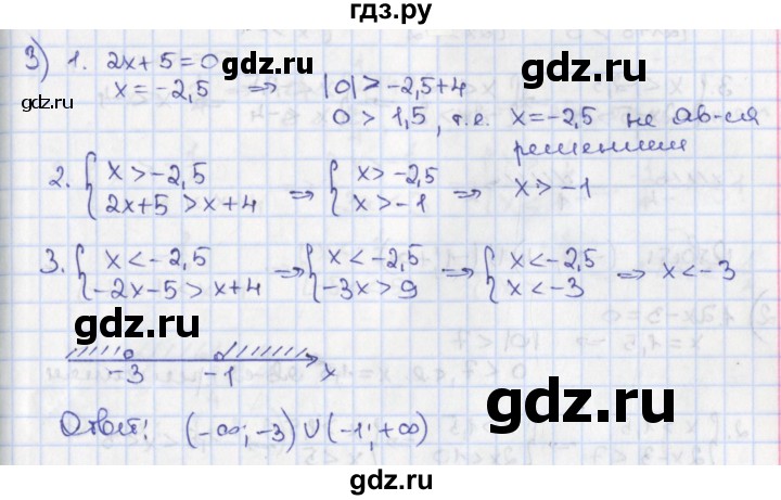 ГДЗ по алгебре 9 класс Потапов дидактические материалы  самостоятельные работы / СР-2 / вариант 1 - 3, Решебник