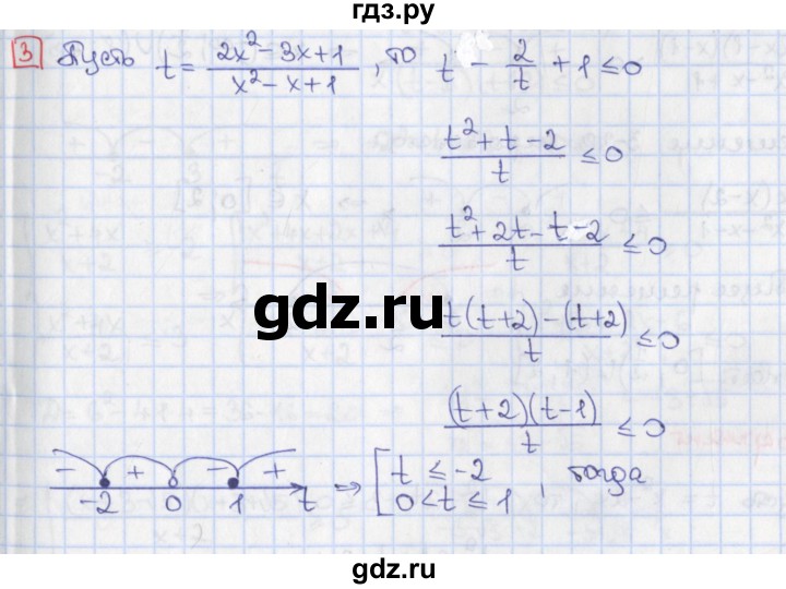 ГДЗ по алгебре 9 класс Потапов дидактические материалы  самостоятельные работы / СР-13 / вариант 2 - 3, Решебник