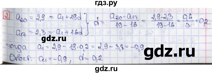 ГДЗ по алгебре 9 класс Потапов дидактические материалы  самостоятельные работы / СР-20 / вариант 4 - 2, Решебник