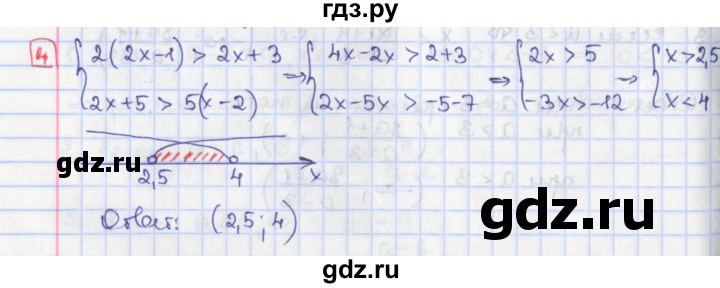 ГДЗ по алгебре 9 класс Потапов дидактические материалы  самостоятельные работы / СР-4 / вариант 1 - 4, Решебник