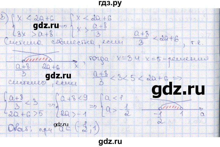 ГДЗ по алгебре 9 класс Потапов дидактические материалы  самостоятельные работы / СР-5 / вариант 2 - 3, Решебник