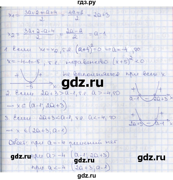 ГДЗ по алгебре 9 класс Потапов дидактические материалы  самостоятельные работы / СР-7 / вариант 4 - 2, Решебник