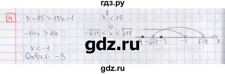ГДЗ по алгебре 9 класс Потапов дидактические материалы  контрольные работы / КР-1 / вариант 1 - 4, Решебник