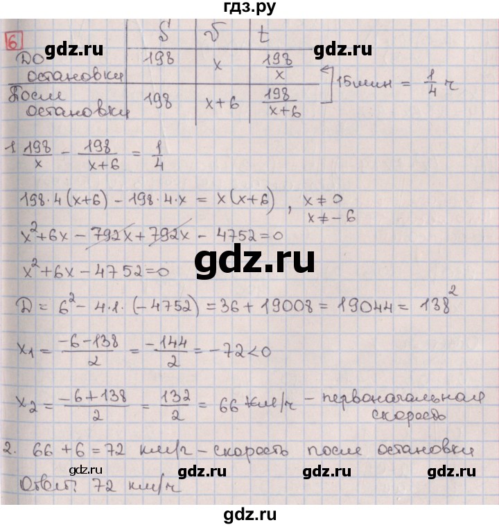 ГДЗ по алгебре 9 класс Потапов дидактические материалы  контрольные работы / КР-8 / вариант 4 - 6, Решебник