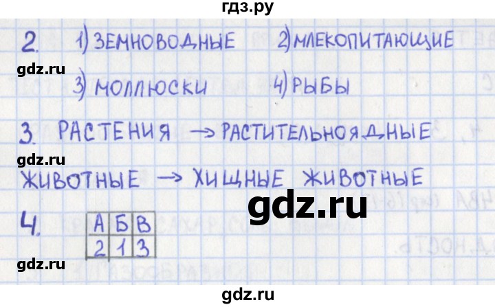 ГДЗ по окружающему миру 3 класс Глаголева контрольно-измерительные материалы  страница - 19, Решебник 2017 г.