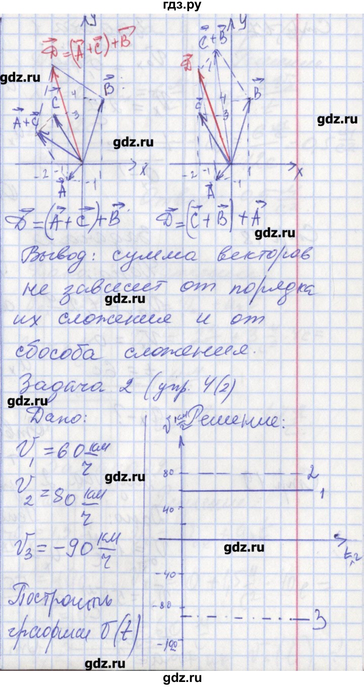 ГДЗ по физике 9 класс Минькова рабочая тетрадь  урок - 3, Решебник №1
