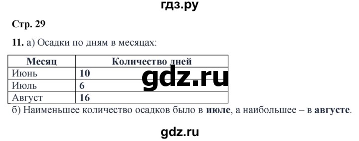 ГДЗ по информатике 2 класс Матвеева рабочая тетрадь  часть 2. страница - 29, Решебник 2023