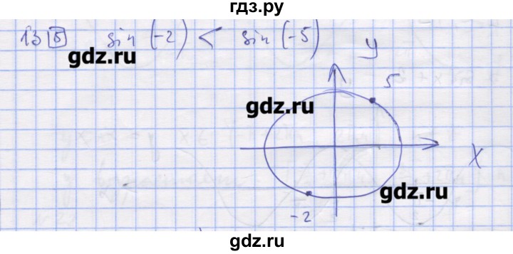 ГДЗ по алгебре 11 класс Шабунин дидактические материалы Базовый уровень глава 7 / § 41 / вариант 1 - 13, Решебник