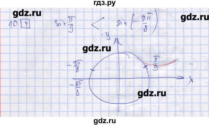 ГДЗ по алгебре 11 класс Шабунин дидактические материалы Базовый уровень глава 7 / § 41 / вариант 2 - 10, Решебник