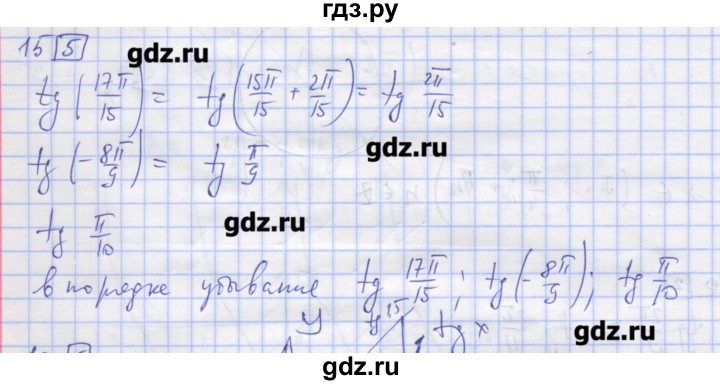 ГДЗ по алгебре 11 класс Шабунин дидактические материалы Базовый уровень глава 7 / § 42 / вариант 2 - 15, Решебник