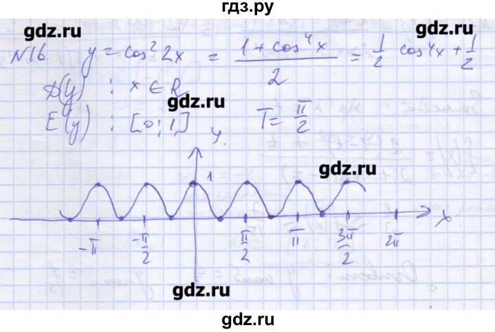ГДЗ по алгебре 11 класс Шабунин дидактические материалы Базовый уровень глава 7 / задание для интересующихся математикой - 16, Решебник