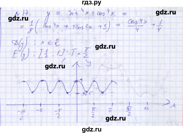 ГДЗ по алгебре 11 класс Шабунин дидактические материалы Базовый уровень глава 7 / задание для интересующихся математикой - 17, Решебник
