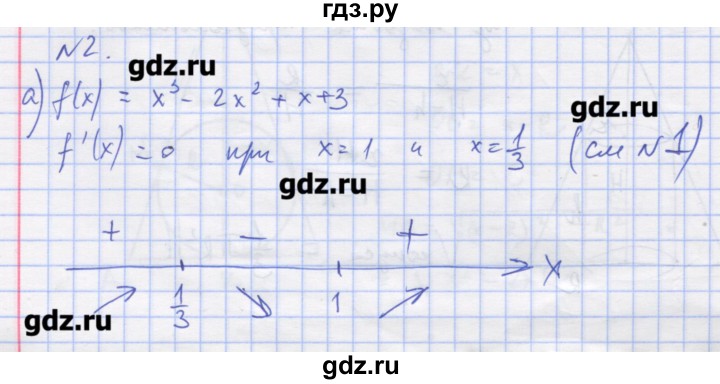 ГДЗ по алгебре 11 класс Шабунин дидактические материалы Базовый уровень глава 9 / КР-3 / вариант 1 - 2, Решебник