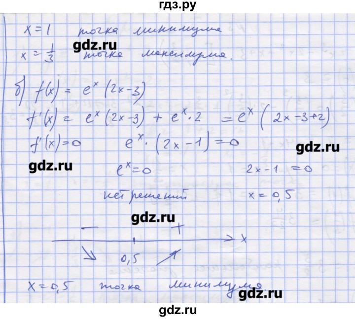 ГДЗ по алгебре 11 класс Шабунин дидактические материалы Базовый уровень глава 9 / КР-3 / вариант 1 - 2, Решебник