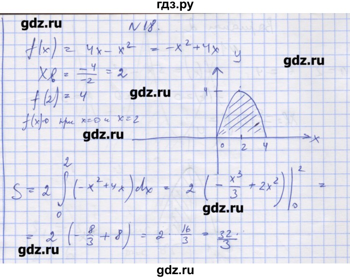 ГДЗ по алгебре 11 класс Шабунин дидактические материалы Базовый уровень глава 10 / § 56 / вариант 1 - 18, Решебник