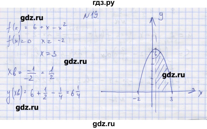 ГДЗ по алгебре 11 класс Шабунин дидактические материалы Базовый уровень глава 10 / § 56 / вариант 2 - 19, Решебник