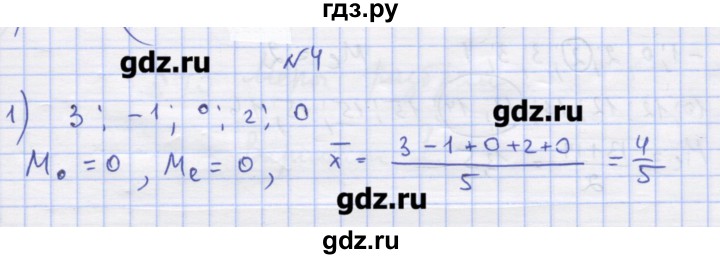ГДЗ по алгебре 11 класс Шабунин дидактические материалы Базовый уровень глава 13 / § 72 / вариант 1 - 4, Решебник