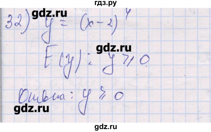 ГДЗ по алгебре 10 класс Шабунин дидактические материалы Базовый и углубленный уровень глава 2 / § 6 / вариант 1 - 32, Решебник