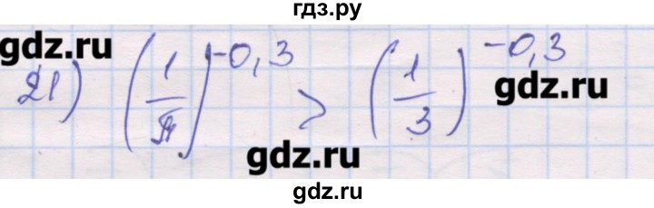 ГДЗ по алгебре 10 класс Шабунин дидактические материалы Базовый и углубленный уровень глава 2 / § 6 / вариант 2 - 21, Решебник