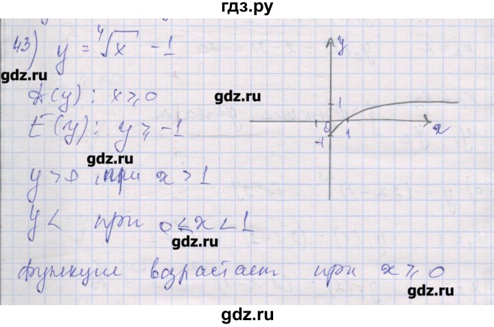 ГДЗ по алгебре 10 класс Шабунин дидактические материалы Базовый и углубленный уровень глава 2 / § 6 / вариант 2 - 43, Решебник