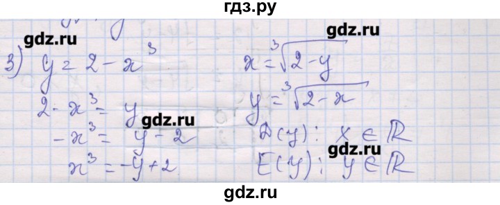 ГДЗ по алгебре 10 класс Шабунин дидактические материалы Базовый и углубленный уровень глава 2 / § 7 / вариант 1 - 3, Решебник