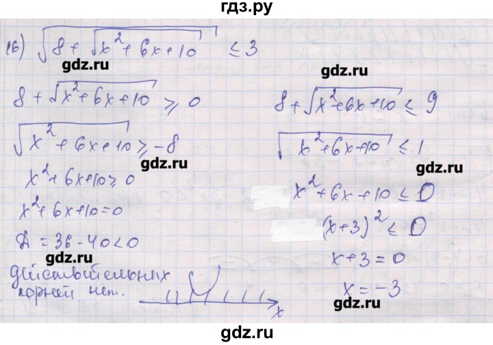 ГДЗ по алгебре 10 класс Шабунин дидактические материалы Базовый и углубленный уровень глава 2 / § 10 / вариант 2 - 16, Решебник
