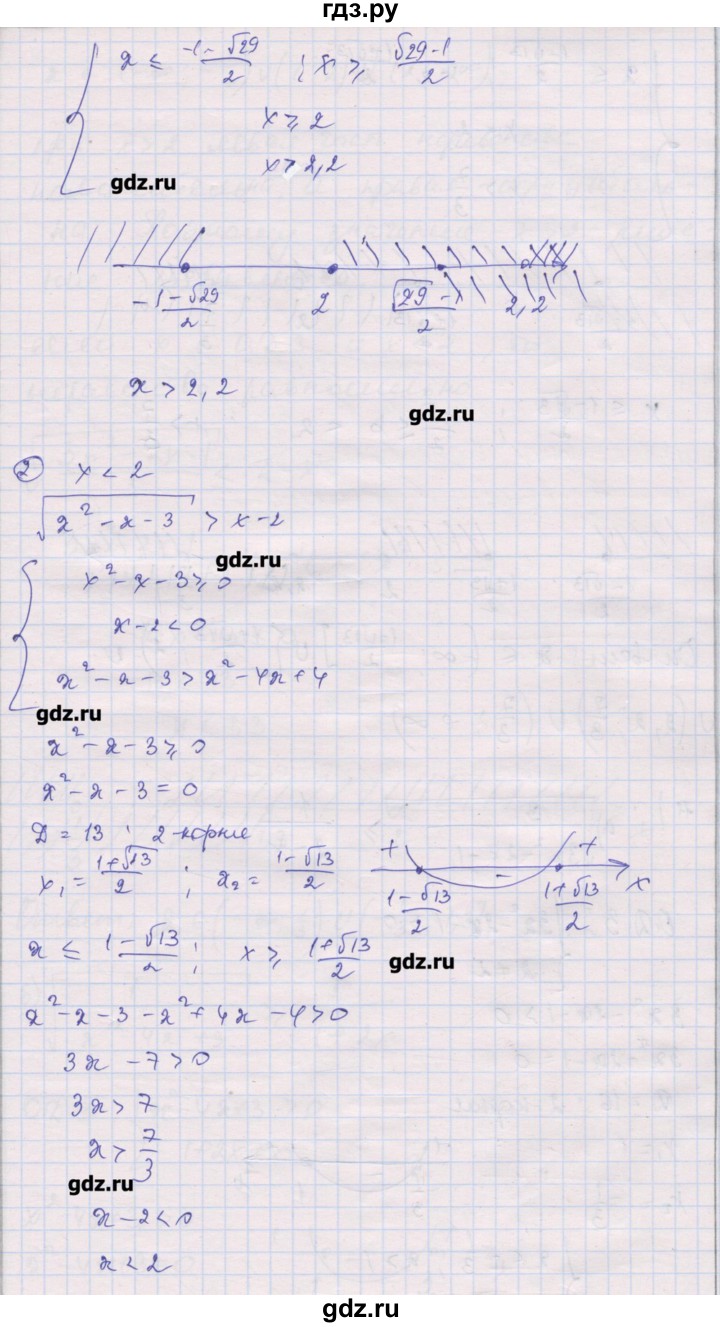 ГДЗ по алгебре 10 класс Шабунин дидактические материалы Базовый и углубленный уровень глава 2 / задание для интересующихся математикой - 10, Решебник