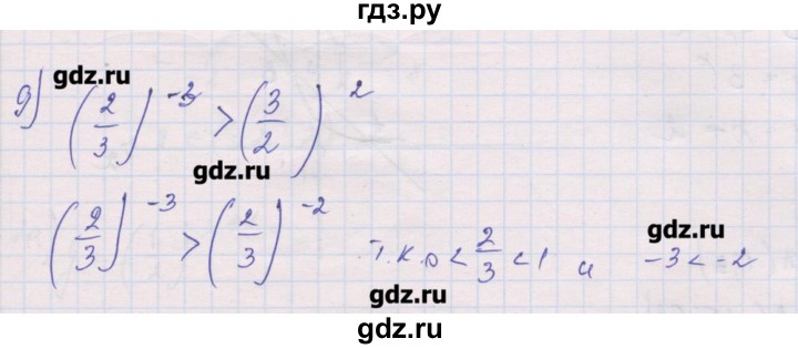ГДЗ по алгебре 10 класс Шабунин дидактические материалы Базовый и углубленный уровень глава 3 / § 11 / вариант 1 - 9, Решебник