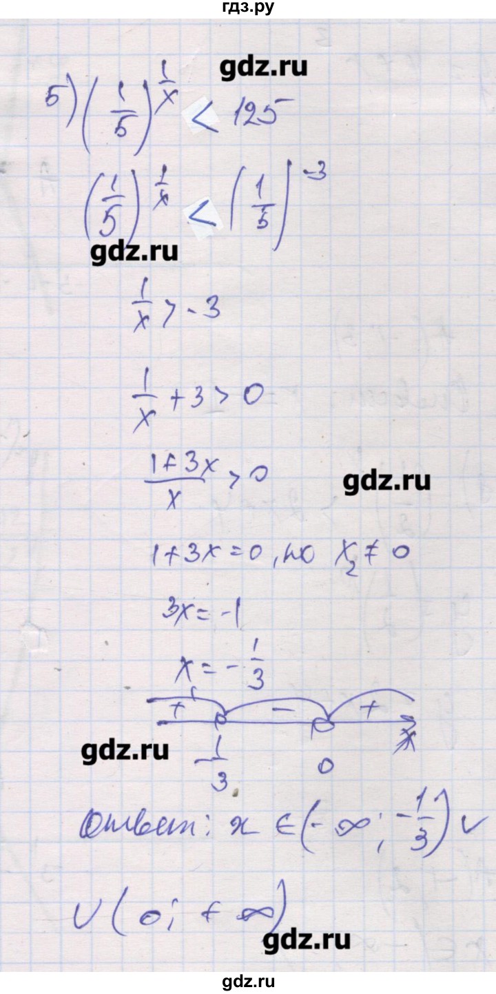 ГДЗ по алгебре 10 класс Шабунин дидактические материалы Базовый и углубленный уровень глава 3 / § 13 / вариант 2 - 5, Решебник