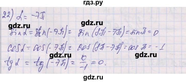ГДЗ по алгебре 10 класс Шабунин дидактические материалы Базовый и углубленный уровень глава 5 / § 23 / вариант 2 - 22, Решебник