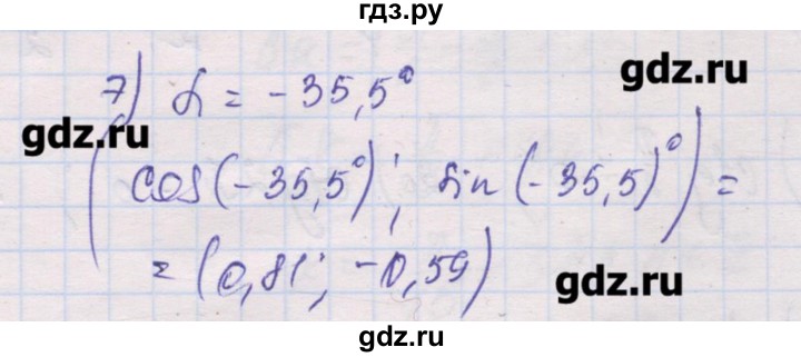 ГДЗ по алгебре 10 класс Шабунин дидактические материалы (Алимов) Базовый и углубленный уровень глава 5 / § 23 / вариант 2 - 7, Решебник