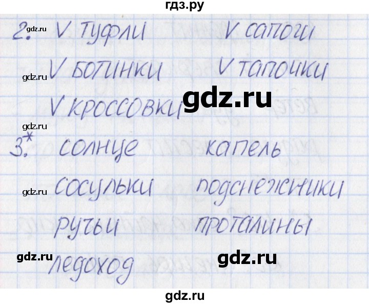 ГДЗ по русскому языку 1 класс Канакина тетрадь учебных достижений  страница - 14, Решебник №1 2016