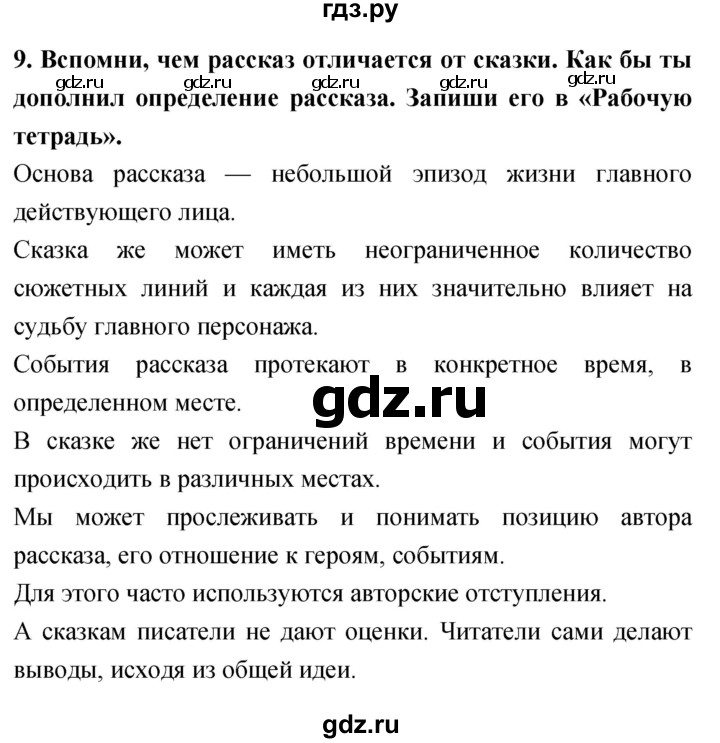 ГДЗ по литературному чтению 4 класс Климанова, Горецкий, Голованова часть 2 - ответ страница 36, Решебник 2018 №1