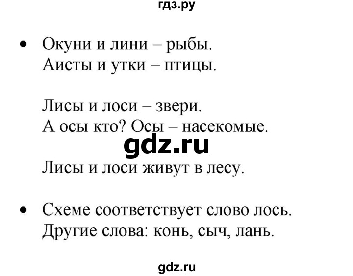 ГДЗ по русскому языку 1 класс Горецкий азбука  часть 1. страница - 63, Решебник